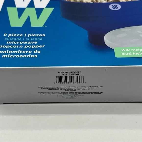 Weight Watchers Healthy Kitchen Microwave Popcorn Popper New NIB - Picture 4 of 4